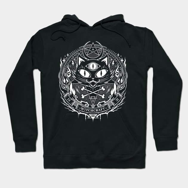 WITCHCRAFT - Cat V.1 Hoodie by StudioM6